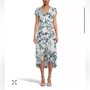 INC Printed High-Low Dress